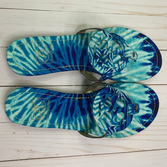 Blue Moon Tie Dye Sandals - Picture 2 of 3